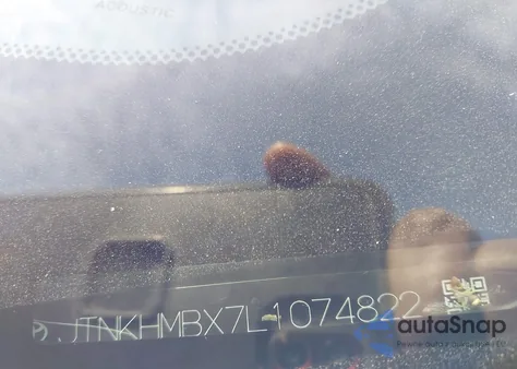 2020 Toyota C-Hr Le from USA, damaged, VIN JTNKHMBX7L1074822